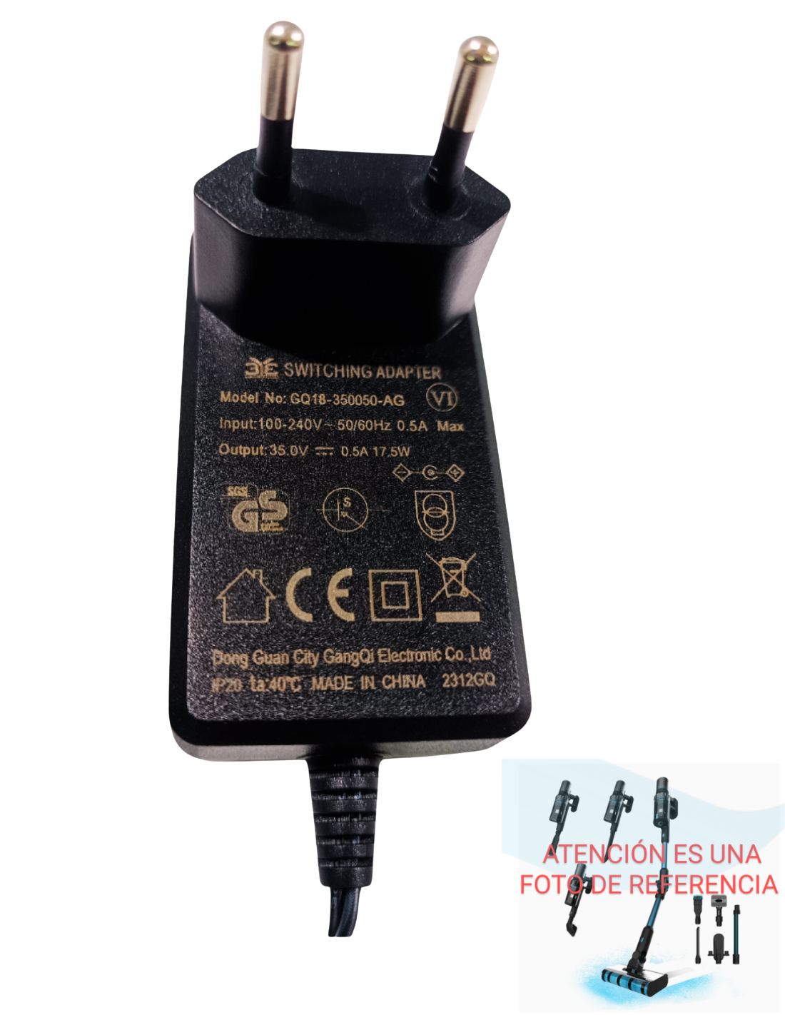 Cargador Conga Rockstar 2500 Thunder Jalisco/ 2500 Thunder Flex Animal