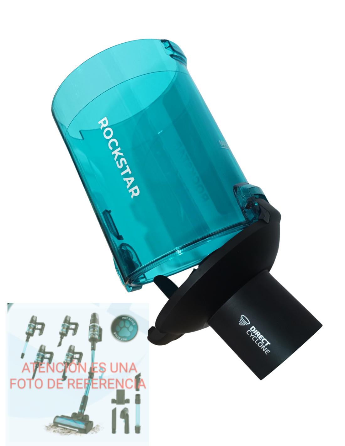 Deposito Conga Rockstar 9500 Lunar Pet Flex Modelo:EU01_102550