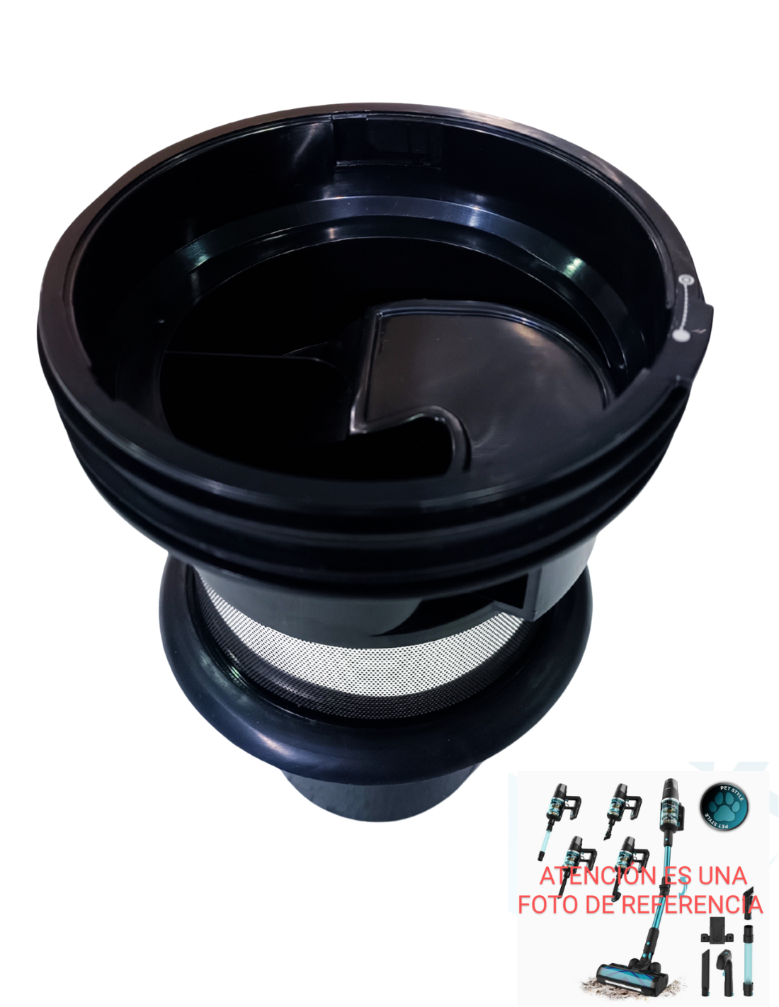 Soporte Filtro Hepa Conga Rockstar 8500 Infinity ErgoWet Animal