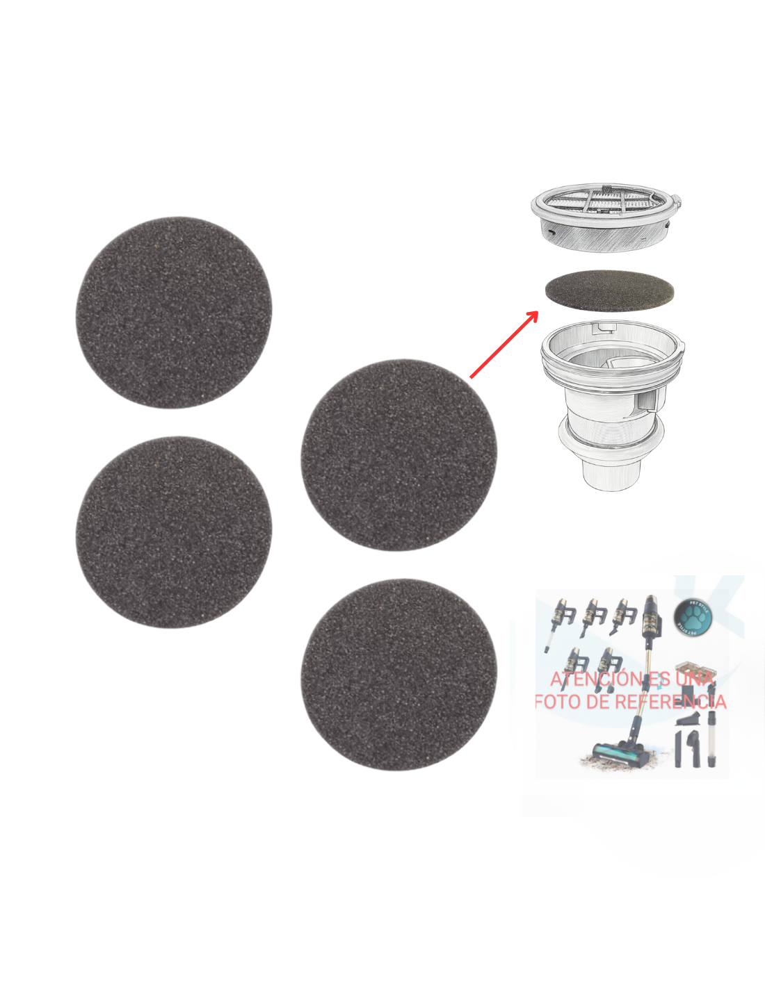 Filtro Esponja Conga Rockstar 10500 Solar AguaPet Flex EU01_102551