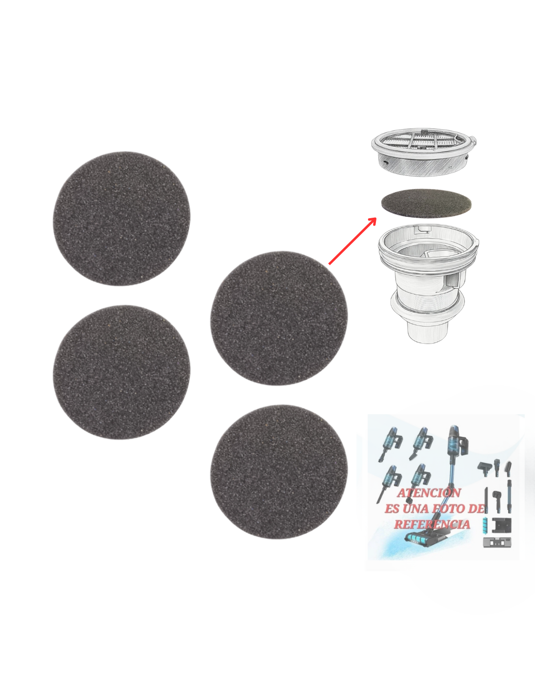 Filtro Esponja Rockstar 8500 Infinity ErgoWet Animal/ Animal Turbo