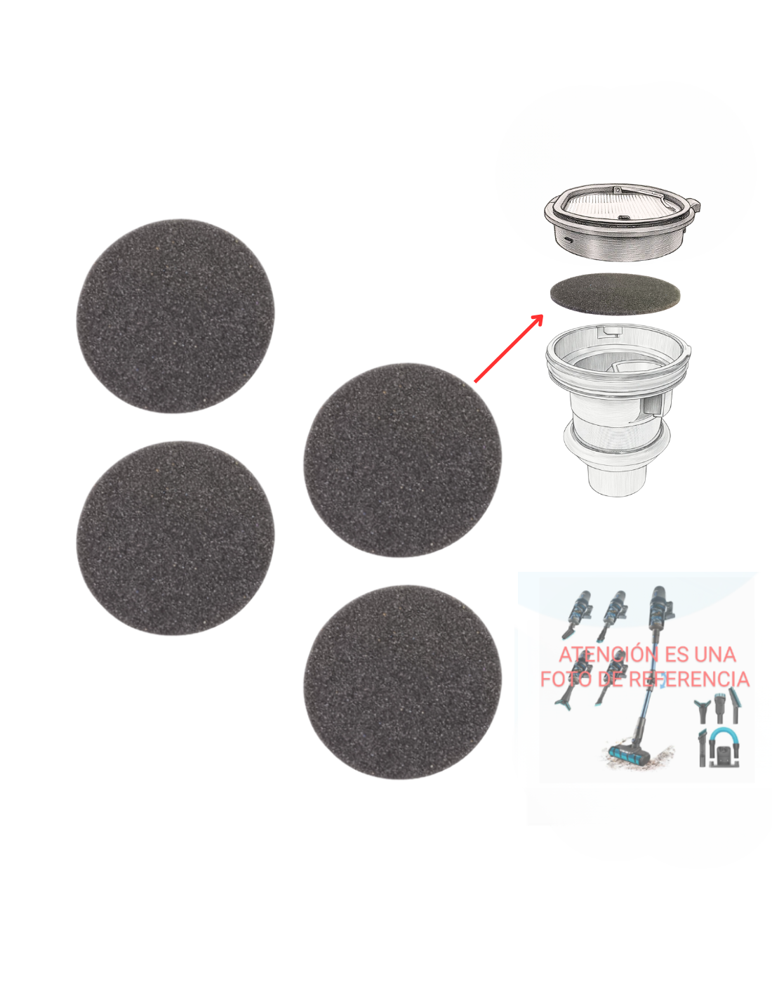 Filtro Esponja Rockstar 11500 Odyssey ErgoFlex/ ErgoWet Connected IA