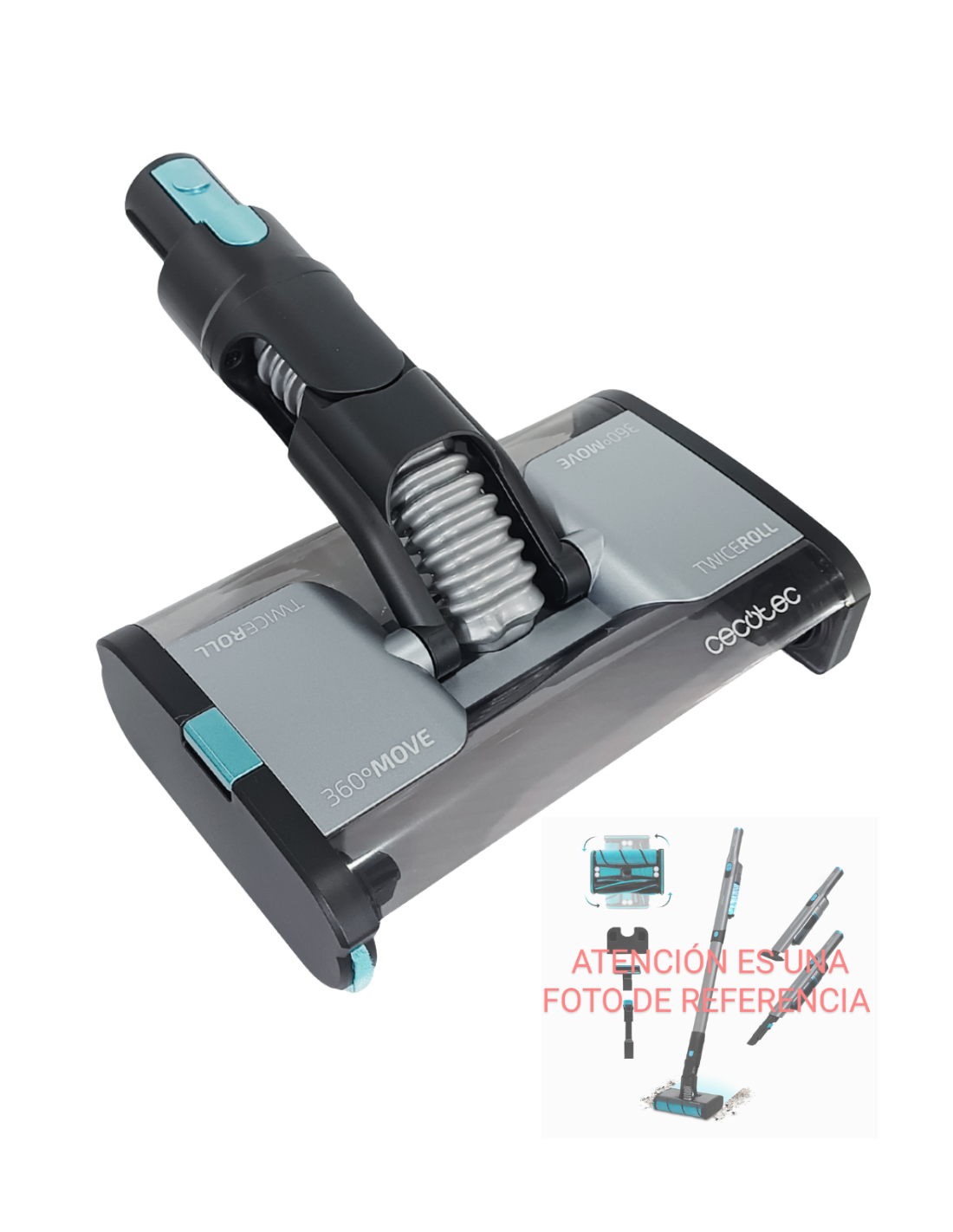 Base Aspiración Conga Rockstar Agile Twice/ Scoba 2100 Twice