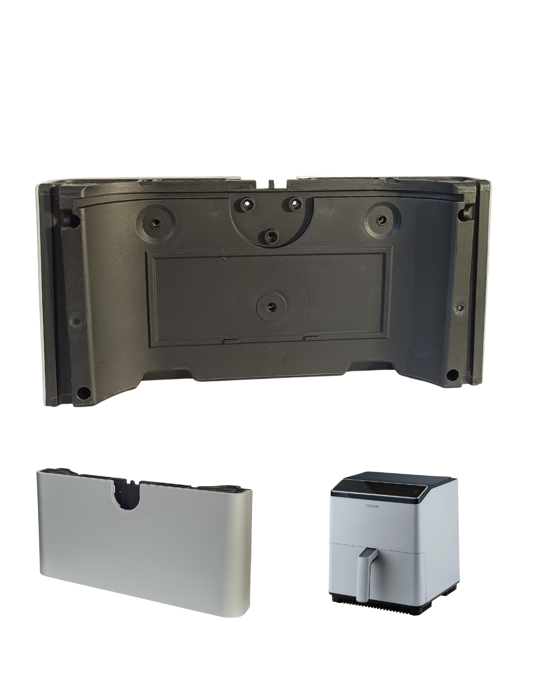 Frontal Cesta Cosori 6.4L Dual Blaze Freidora sin Aceite