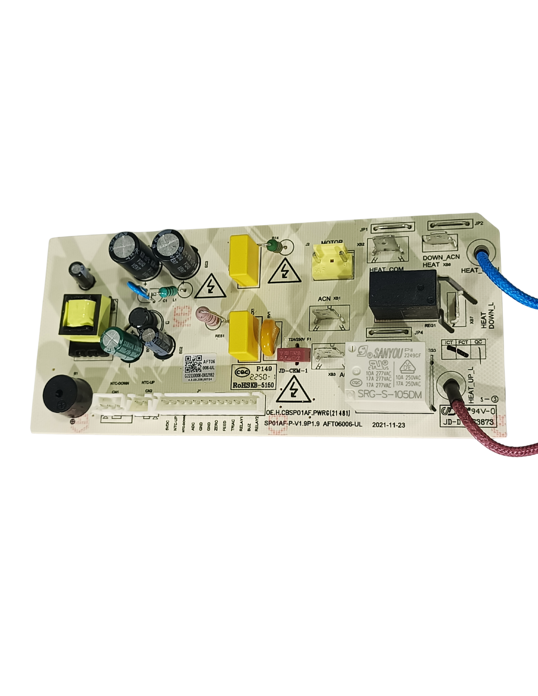 Placa Base Cosori 6.4L Dual Blaze Freidora sin Aceite CAF-P583S-WEU