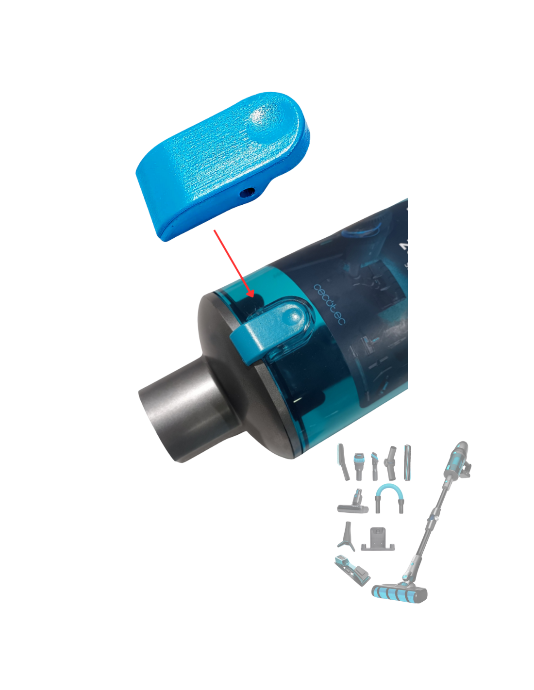 Pestaña Deposito Conga Rockstar 900 Ultimate ErgoFlex