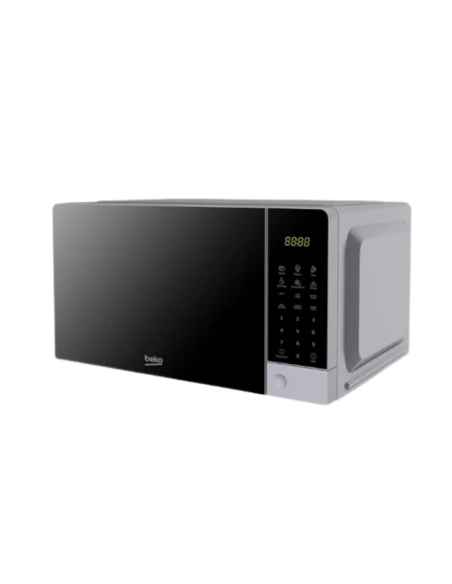 Horno Microondas Beko - Digital - Capacidad 20 litros - Color plateado
