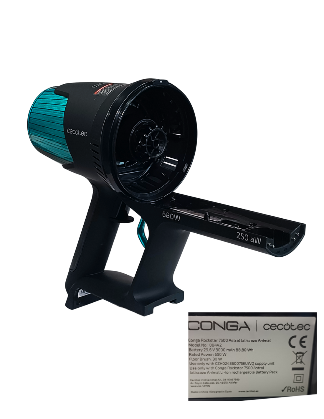 Cuerpo Motor Conga Rockstar 7500 Astral Jaliscazo Animal 08442