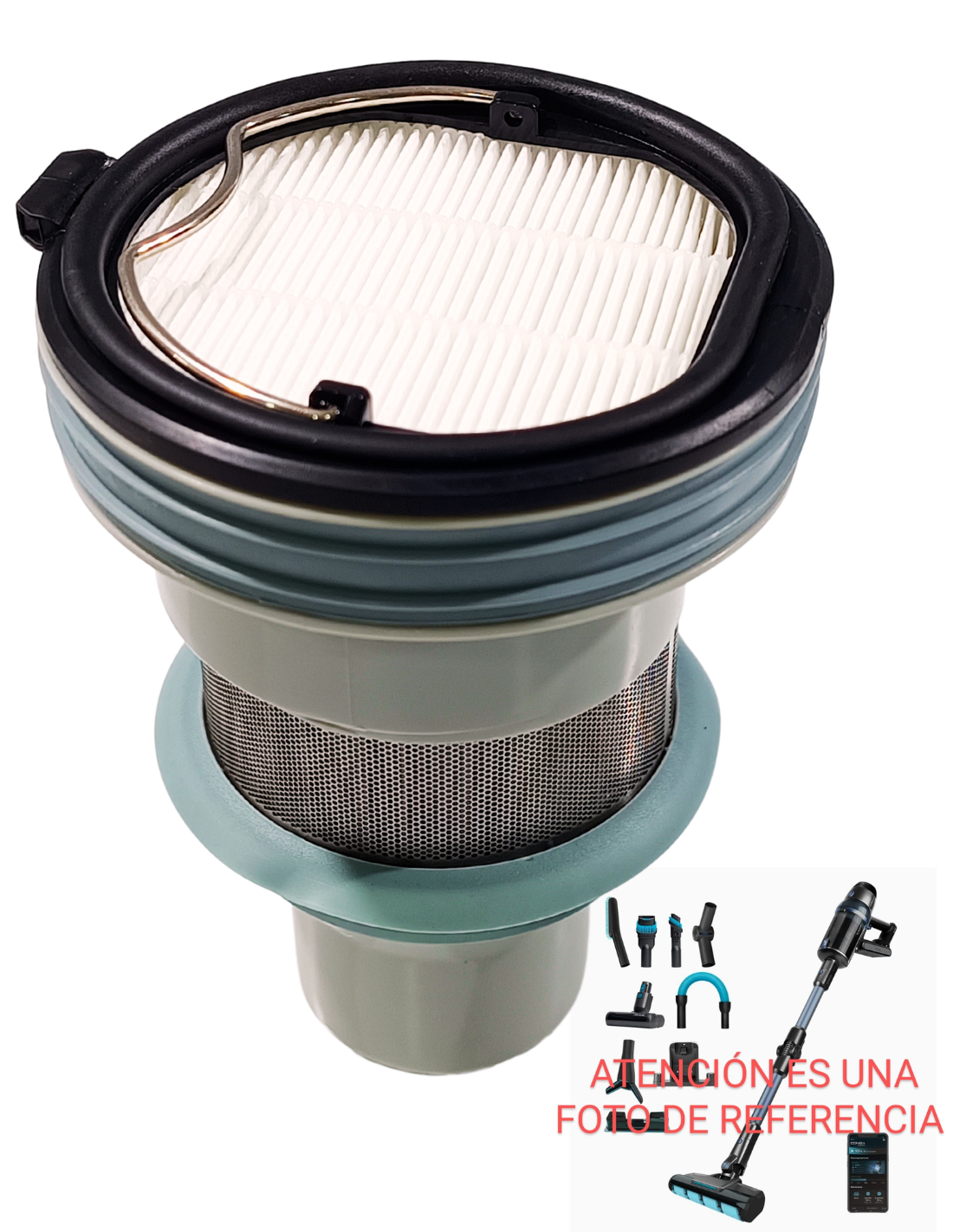 Pack Filtro Hepa Conga Rockstar 2500 Ultimate ErgoWet