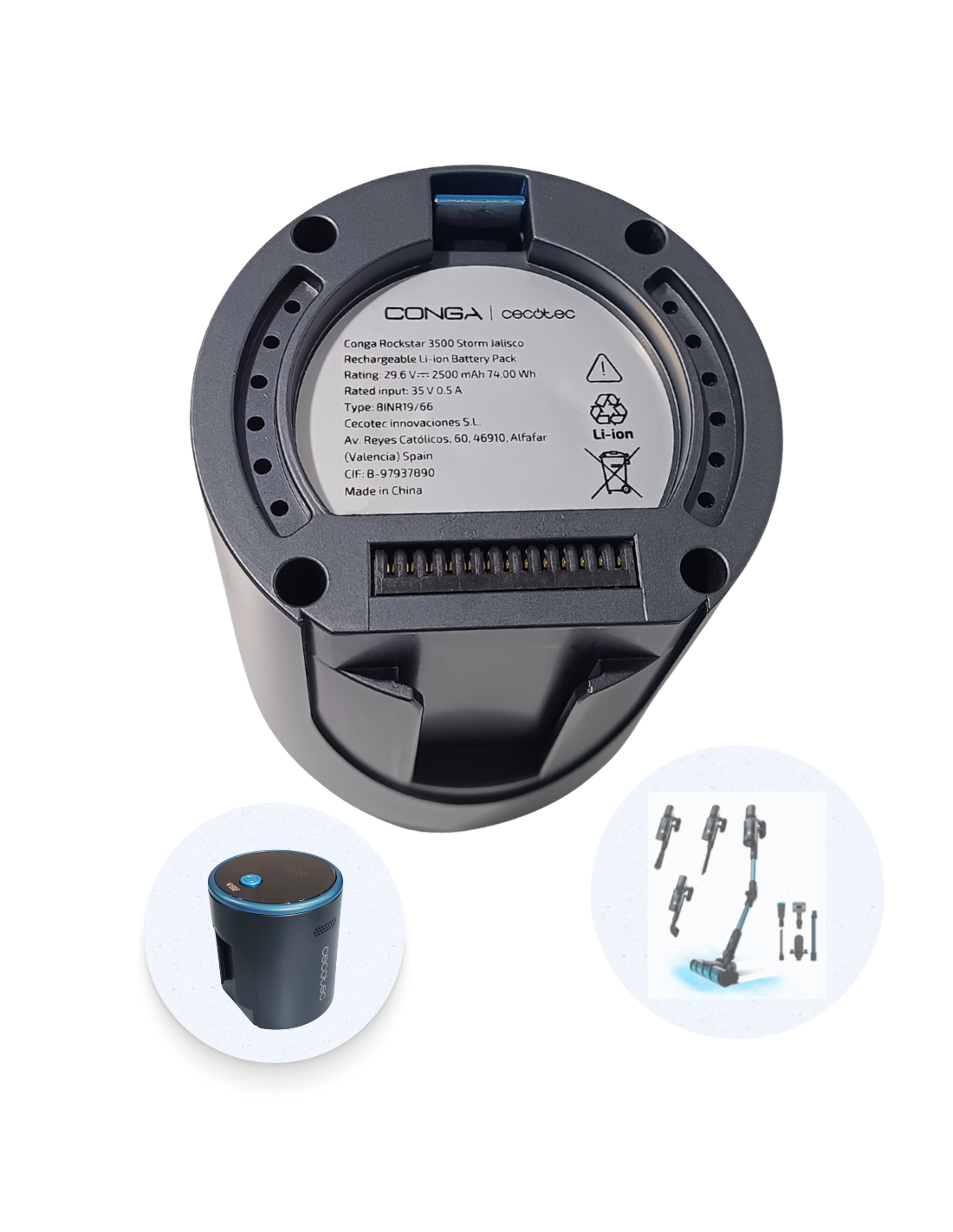 Batería Conga Rockstar 3500 Storm Jalisco