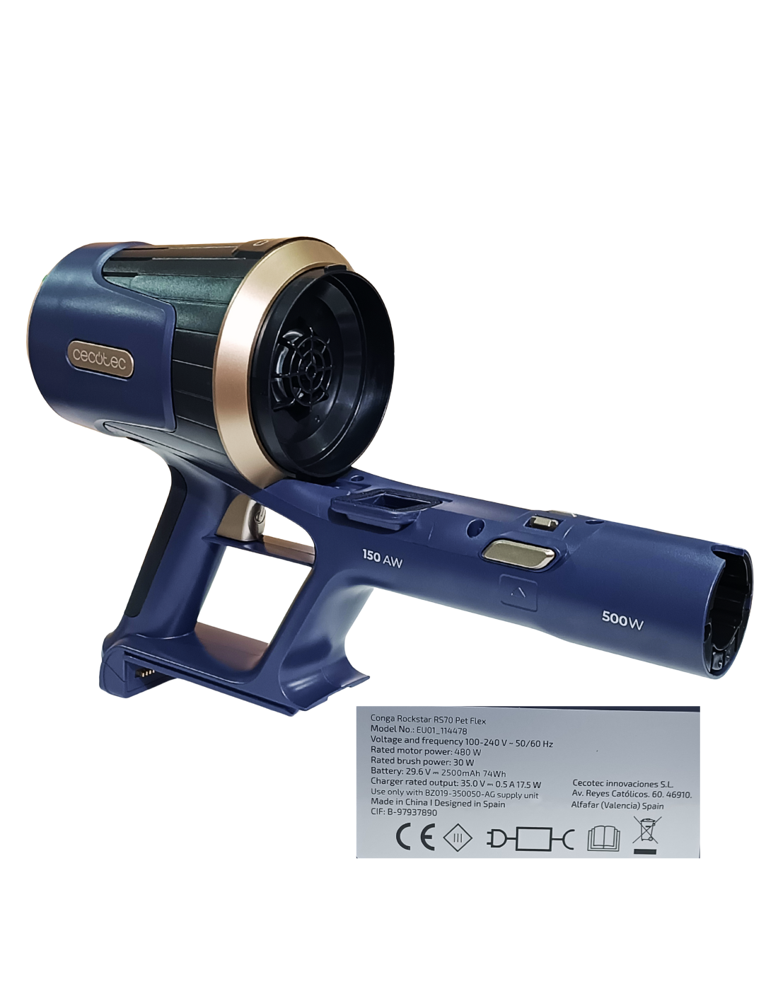 Cuerpo Motor Conga Rockstar RS70 Pet Flex EU01_114478