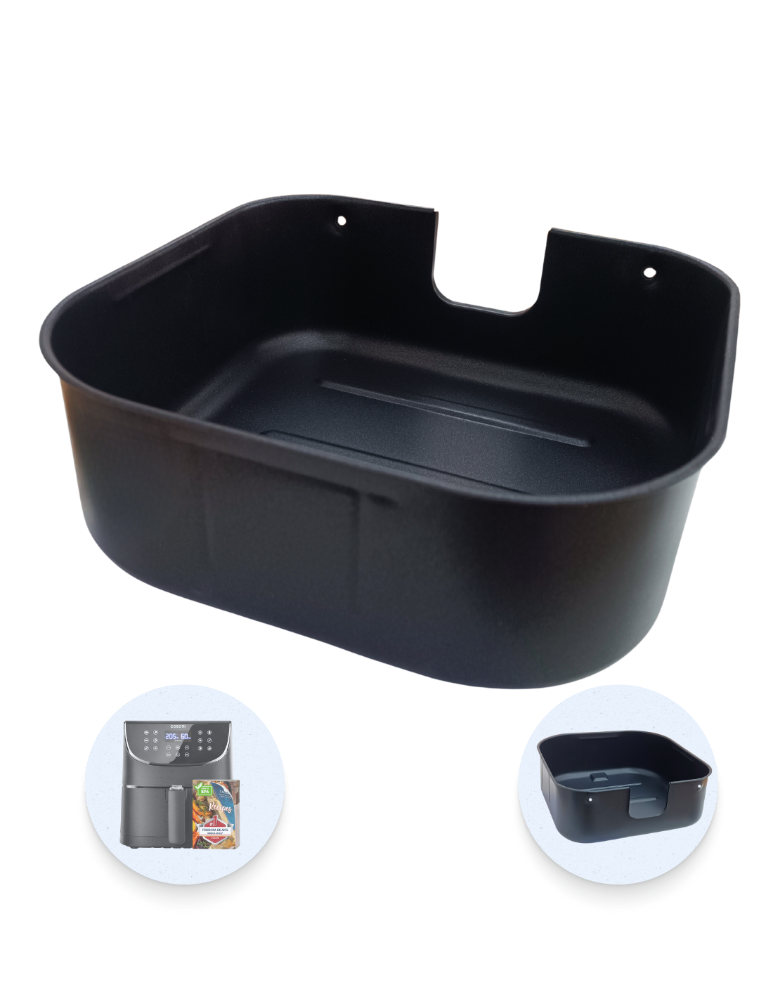 Cubeta Cosori 5.5L Freidora de Aire CP158-AF/ CS158/ CO158