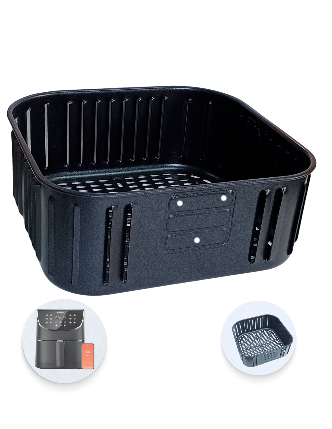 Cesta Cosori 5.5L Wifi Freidora de Aire Smart Chef Edicion CS158-AF