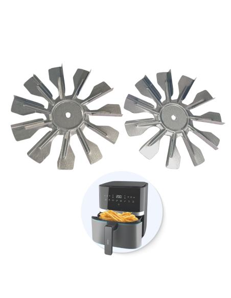 Hélices Ventilador Cecotec Cecofry Full Inox 5500 Pro Freidora de Aire