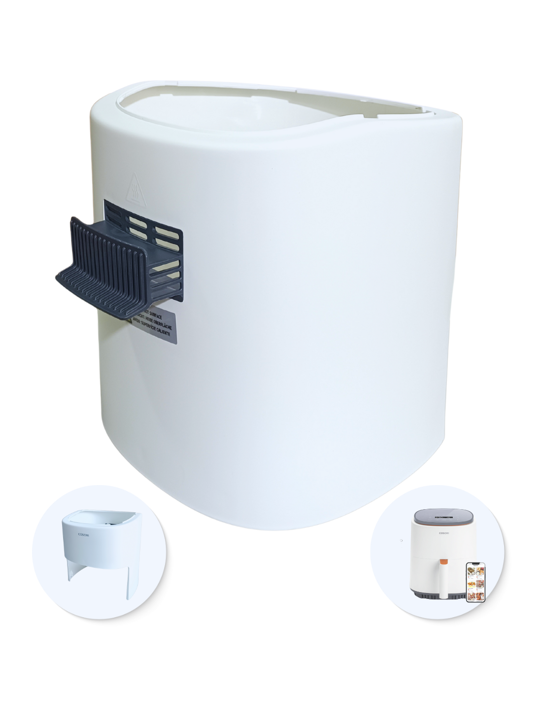 Carcasa Cosori 3.8L Freidora de Aire Lite Chef Edition