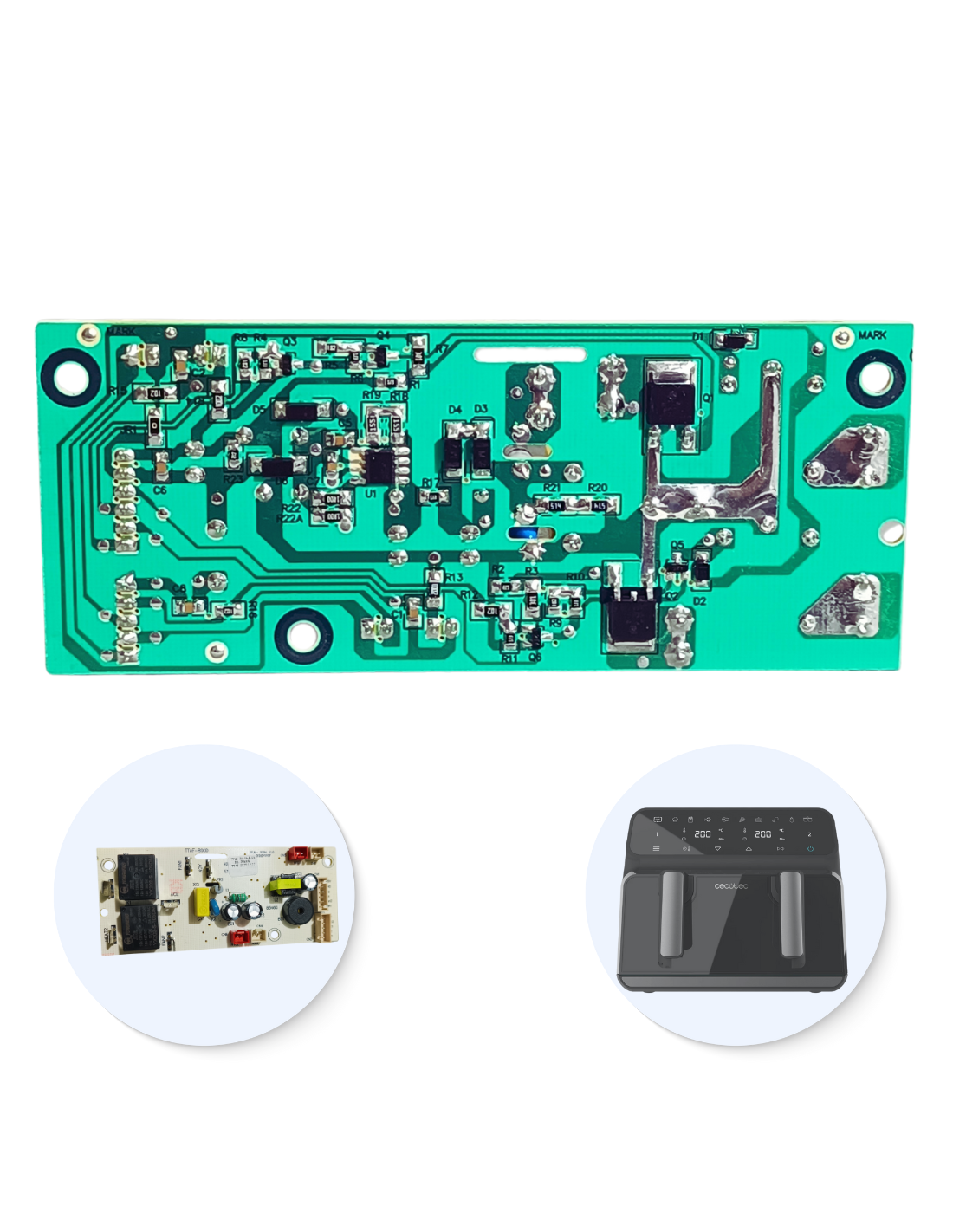 Placa PCB Cecotec Freidora 9L Cecofry Advance 9000 Window