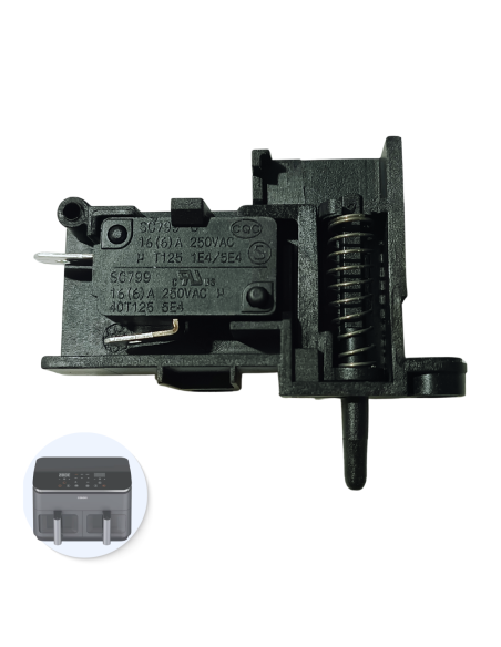 Sistema Cierre Cesta Cosori 8.5L Freidora Dual Basket Chef Edición