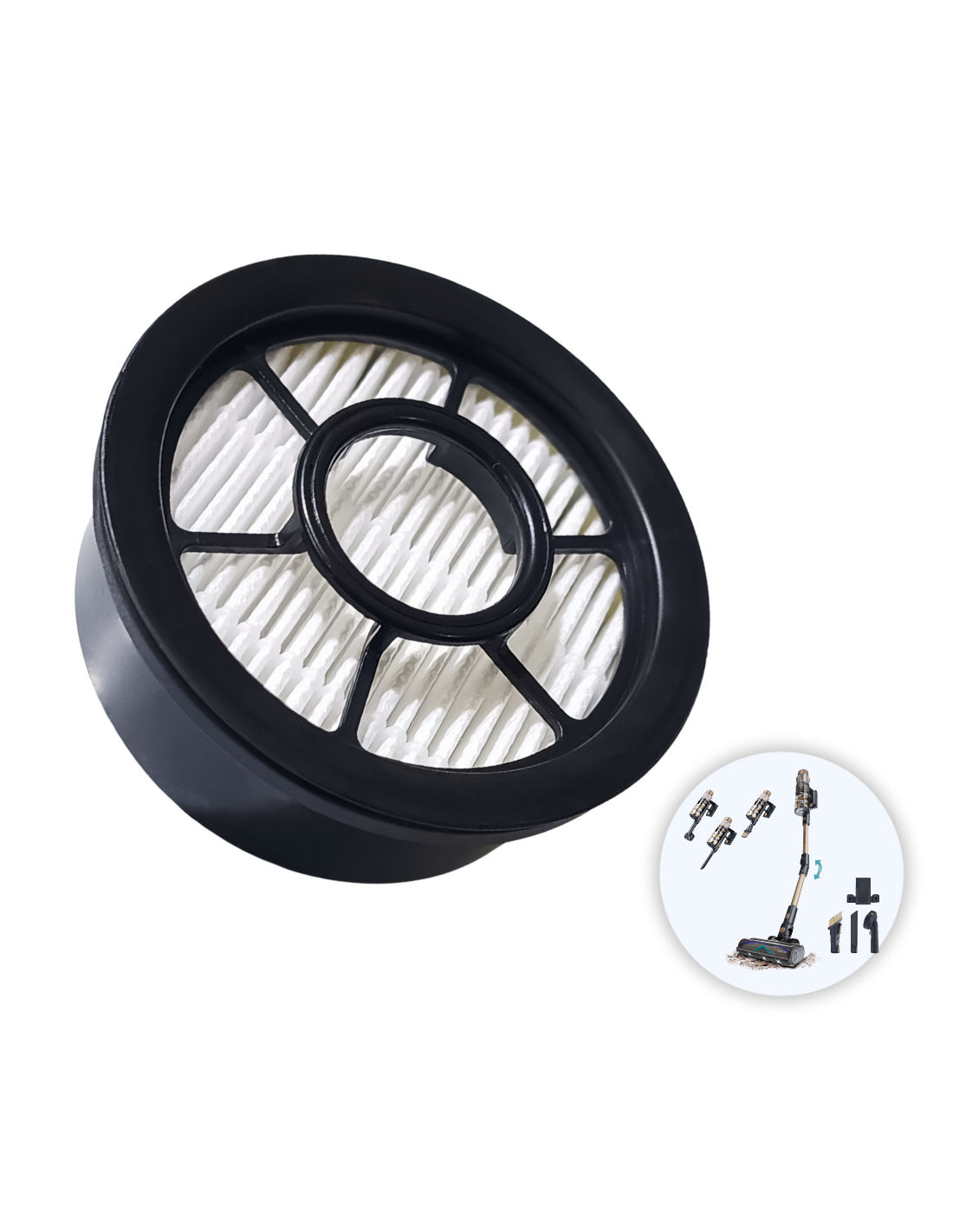 Filtro Hepa Conga Rockstar RS90 Pet Flex A01_EU01_115421