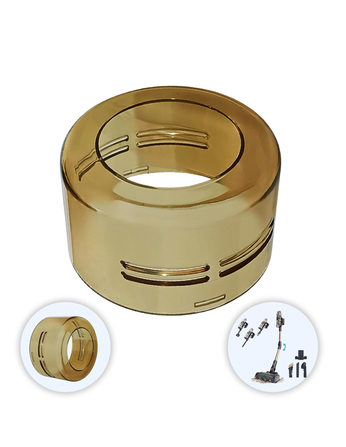 Carcasa Filtro Motor Conga Rockstar RS90 Pet Flex A01_EU01_115421