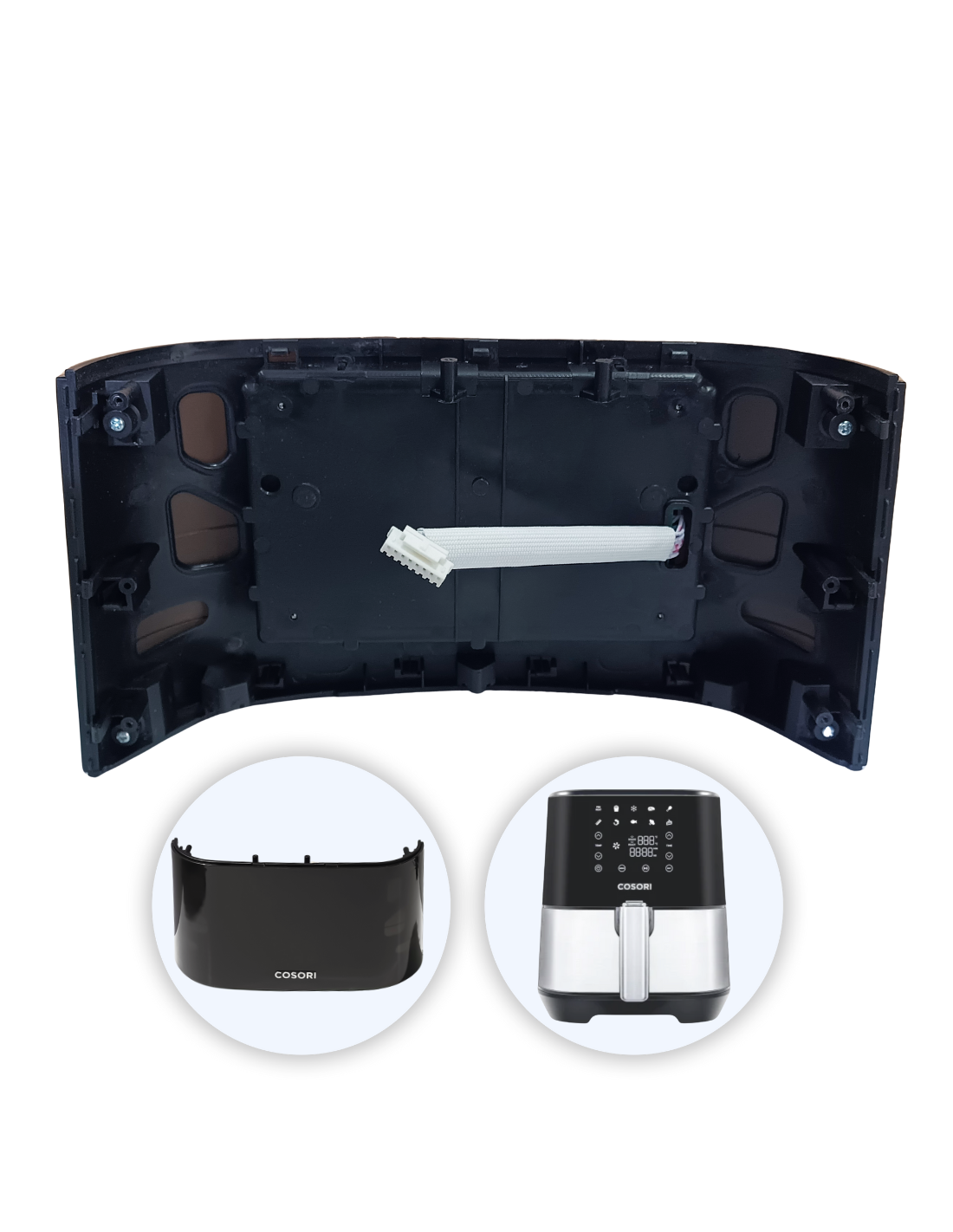 Modulo Pantalla Cosori 5.5L Freidora de Aire Stainless Chef Edición