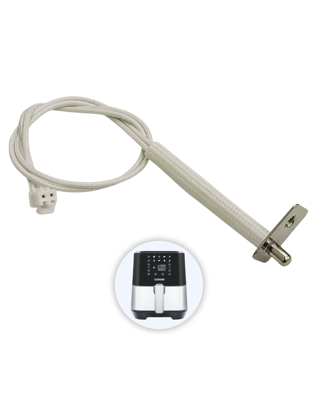 Sonda Temperatura Cosori 5.5L Freidora de Aire Stainless Chef Edición