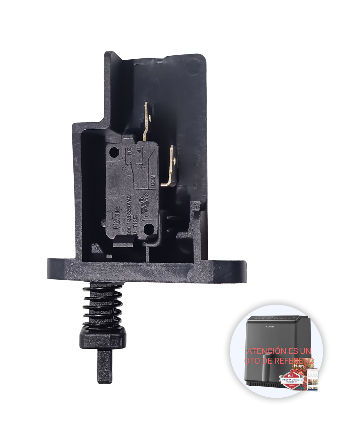 Sistema Cierre Cesta Cosori 6.4L Dual Blaze Freidora sin Aceite