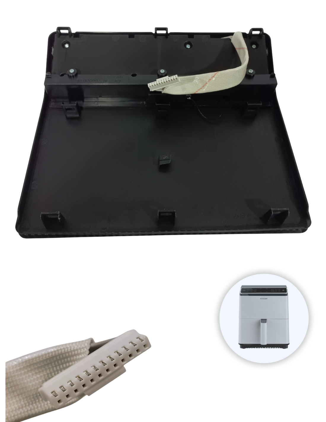 Pantalla LED Táctil Cosori 6.4L Dual Blaze Freidora sin Aceite