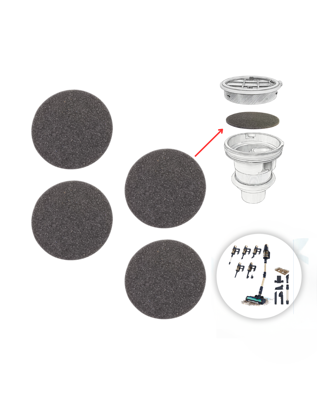 Filtro Esponja Conga Rockstar RX70 AguaPet Flex A01_EU01_115939