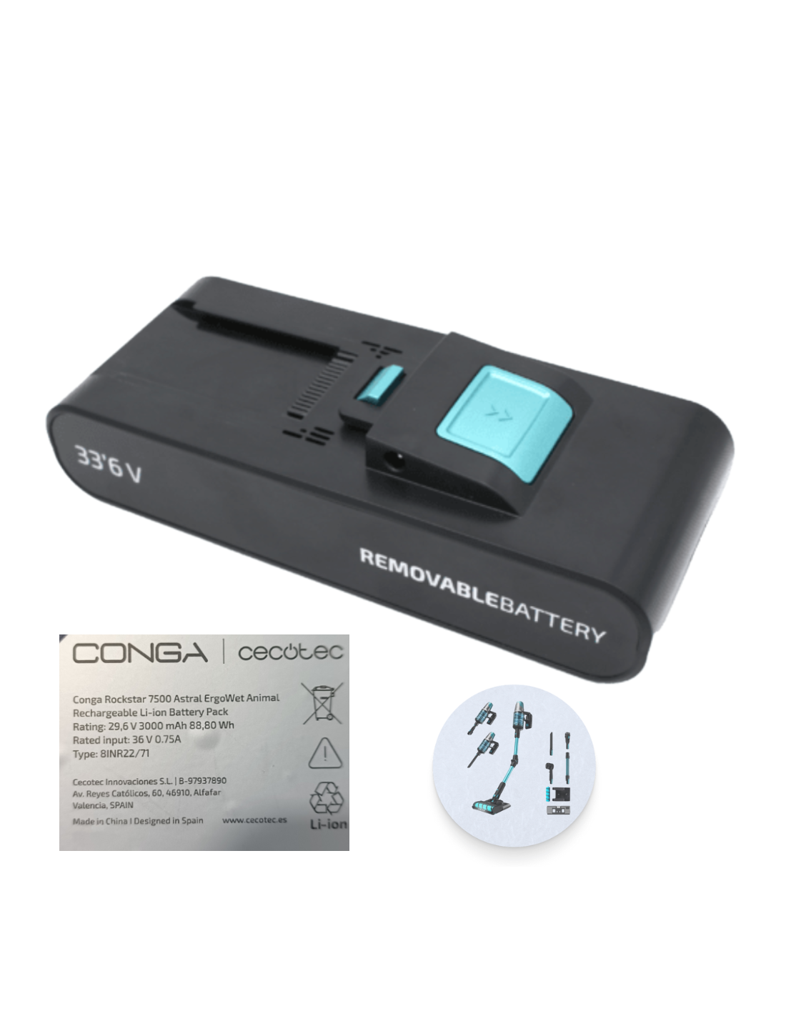 Batería Conga Rockstar 7500 Astral Jaliscazo Animal/ ErgoWet Animal