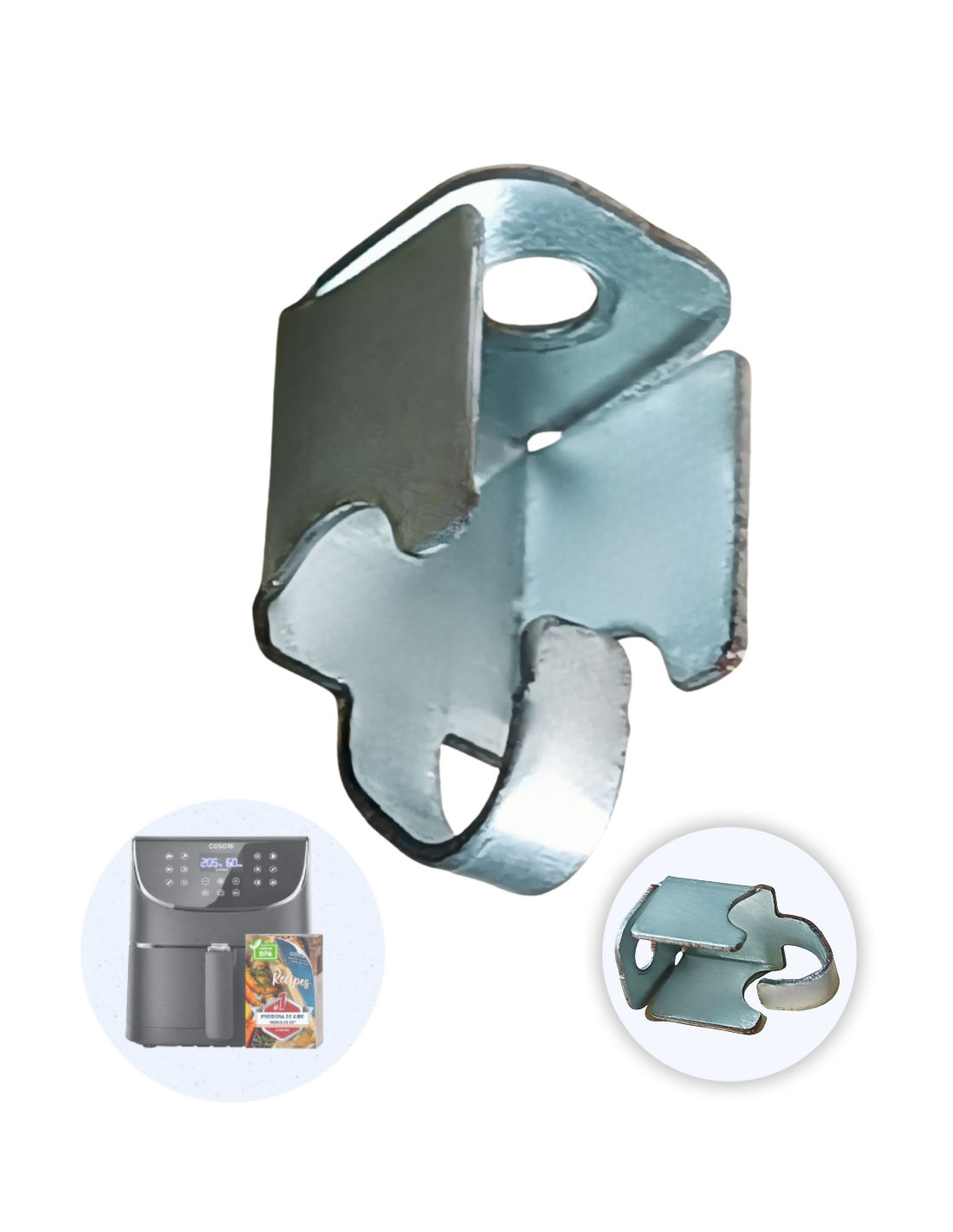 Grapa Sujeción Resistencia Cosori 5.5L Freidora de Aire CP158-AF