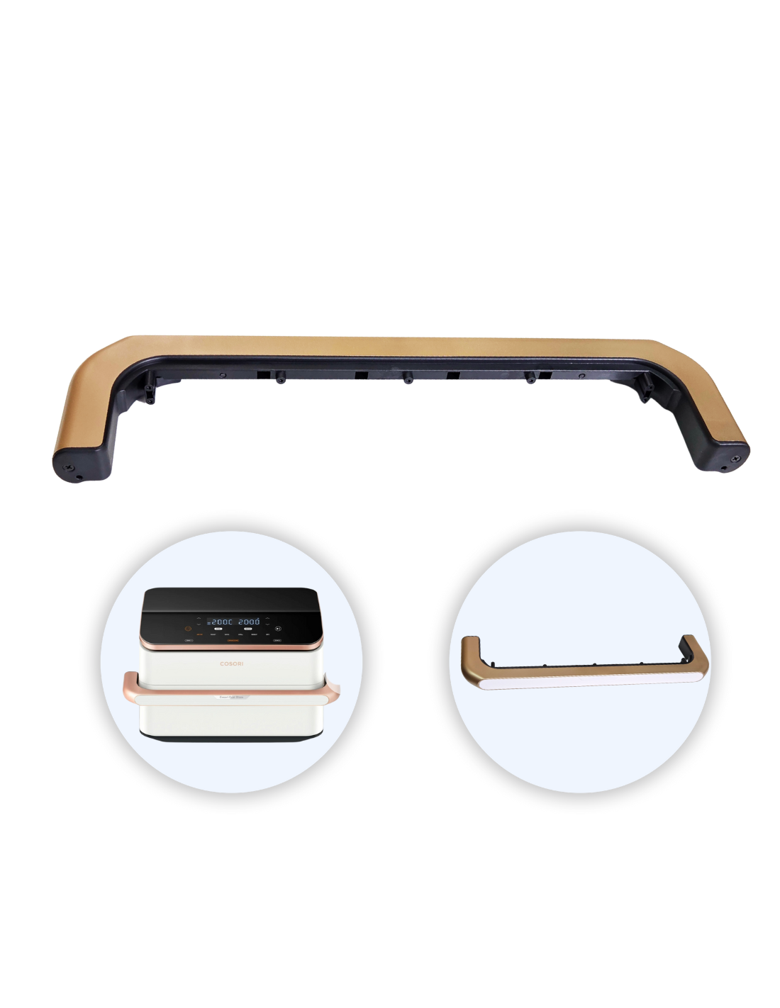 Asa Cosori 10L Freidora de Aire Dual Blaze TwinFry