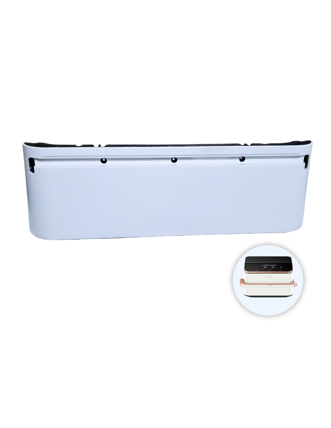 Frontal Cesta Cosori 10L Freidora de Aire Dual Blaze TwinFry