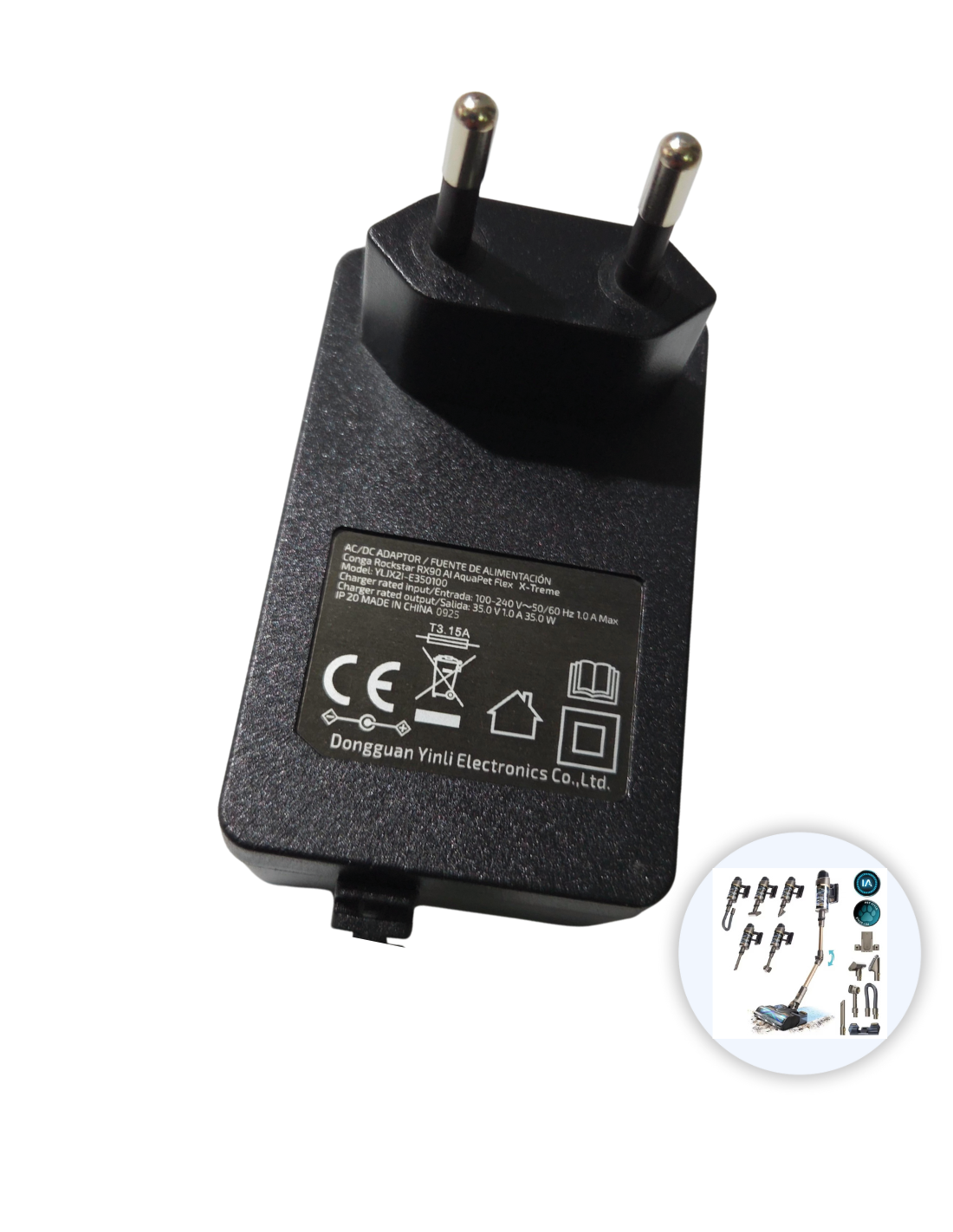 Cargador Conga Rockstar RX90 AI AquaPet Flex X-Treme