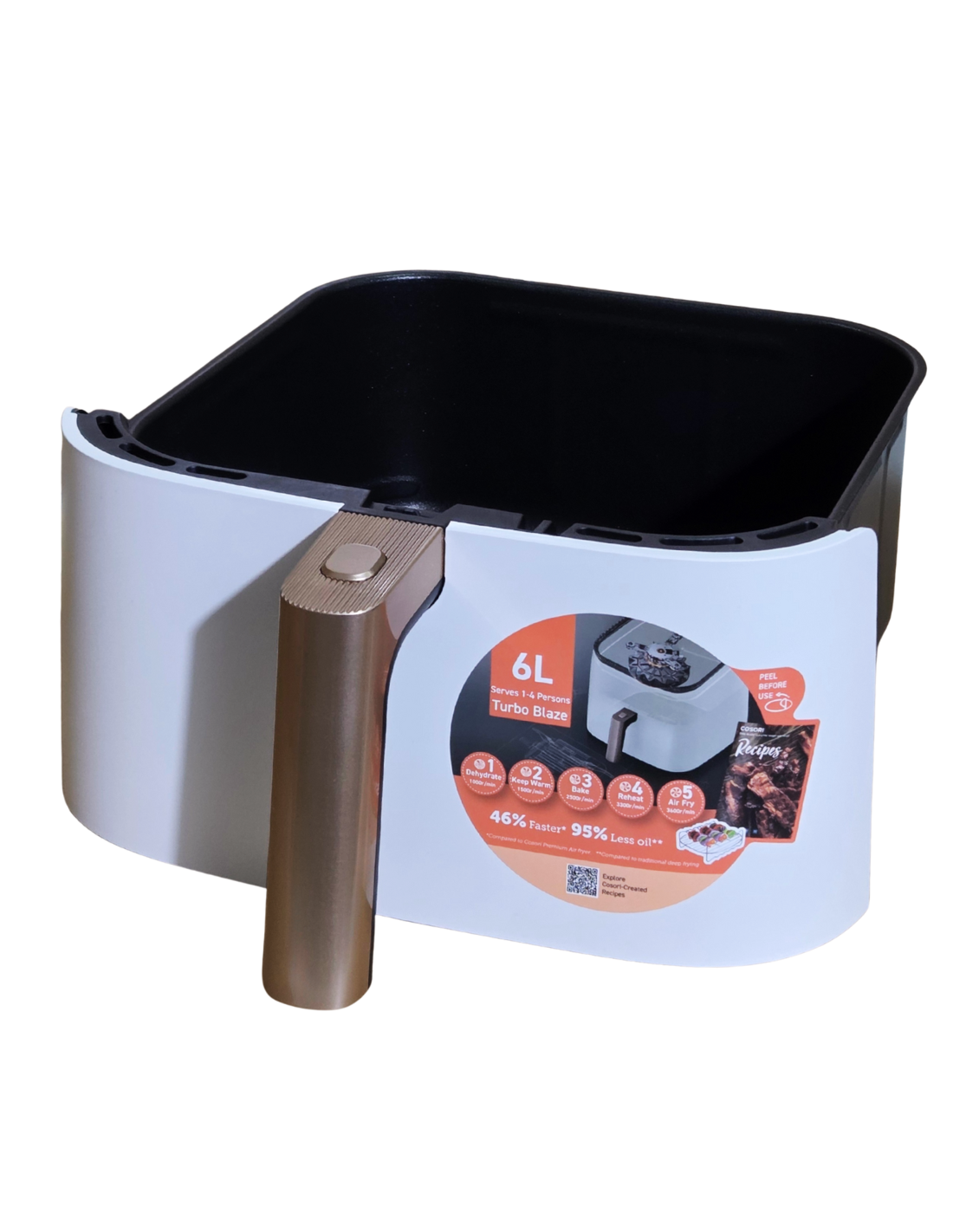 Cesta Cosori 6L Freidora Aire Turbo Blaze Chef Edición