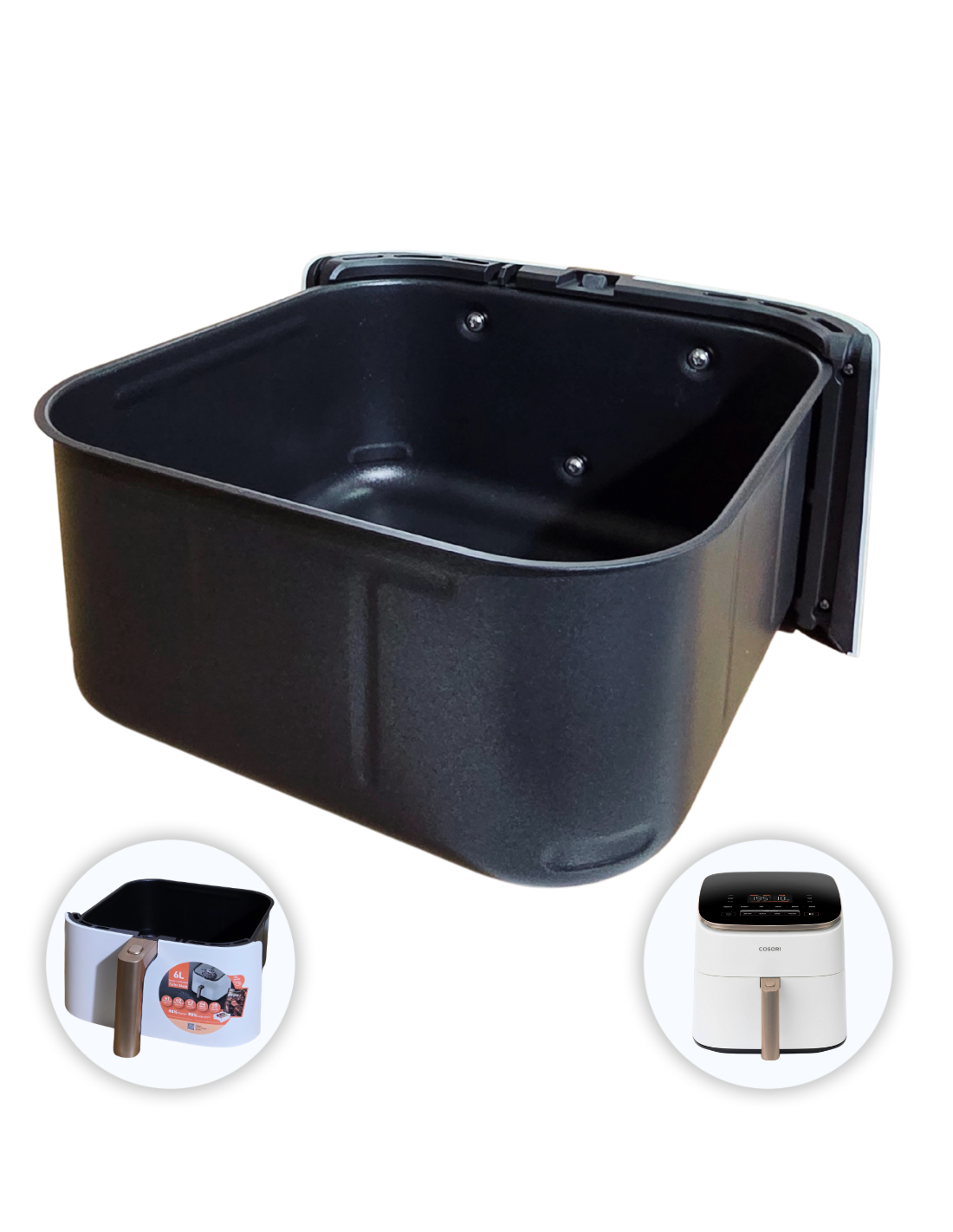 Cesta Cosori 6L Freidora Aire Turbo Blaze Chef Edición