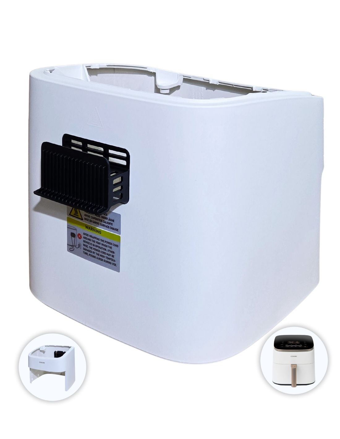 Carcasa Cosori 6L Freidora Aire Turbo Blaze Chef Edición