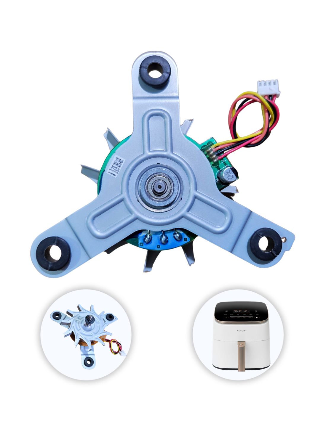 Resistencia 1700W Cosori 6L Freidora Aire Turbo Blaze Chef Edición