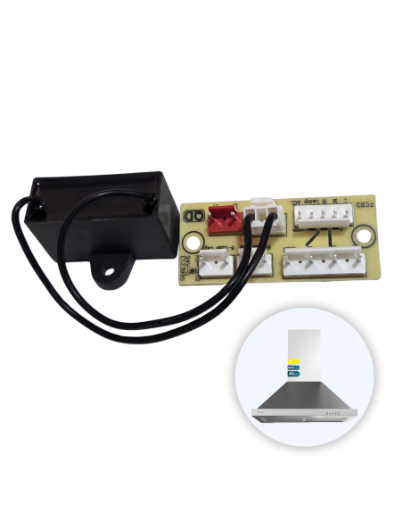 Modulo PCB Campana Bolero Flux PM 606500 Inox A Modelo: 02870