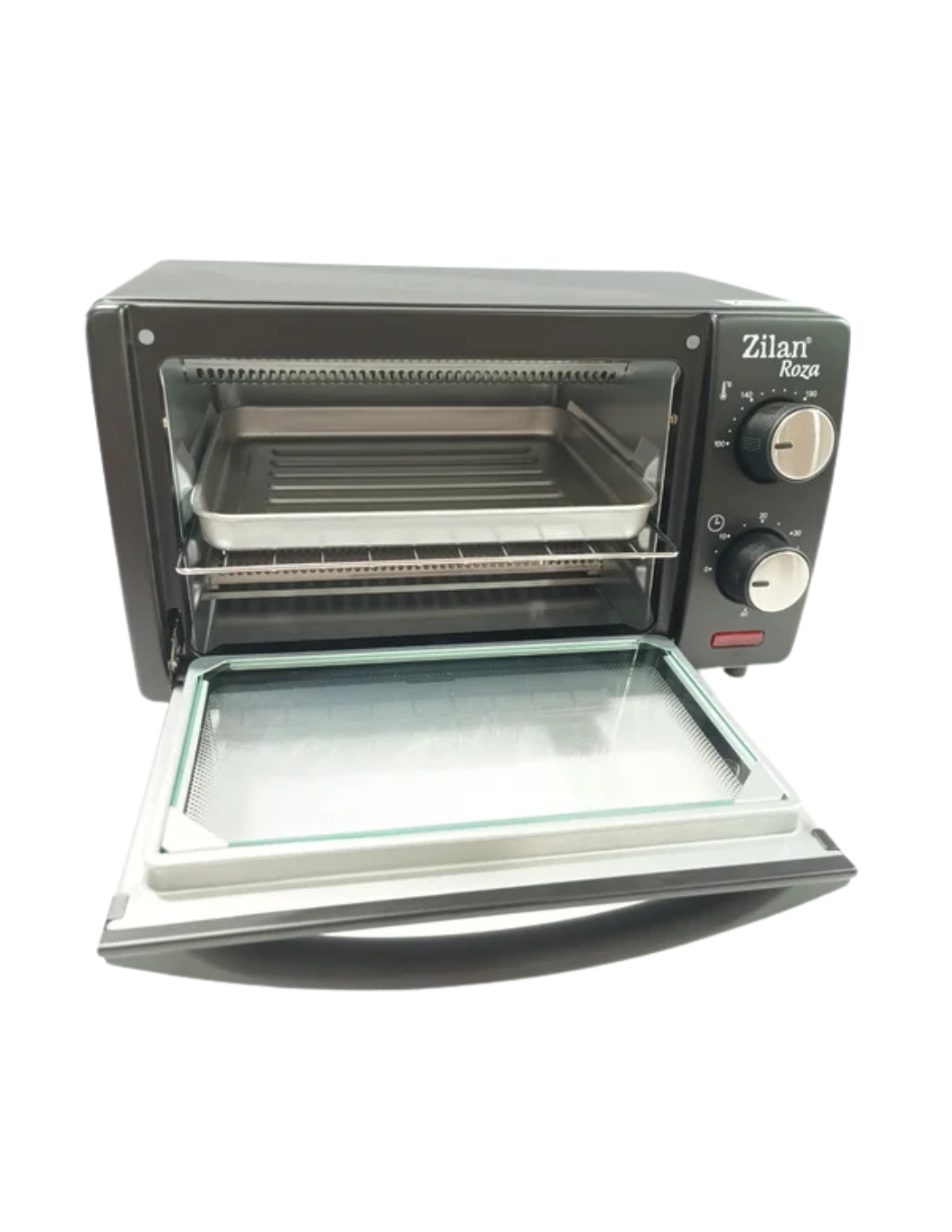 zilan z şekil - Horno eléctrico de 9 litros, doble cristal de segurida