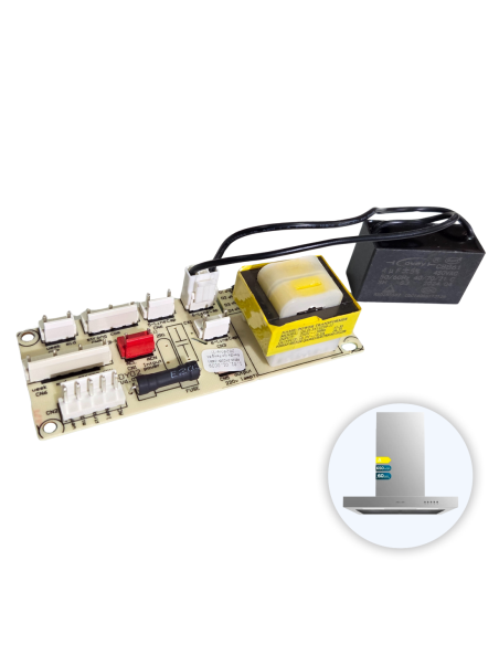 Modulo PCB Campana Bolero Flux TM 606500 Inox A Modelo: 02878