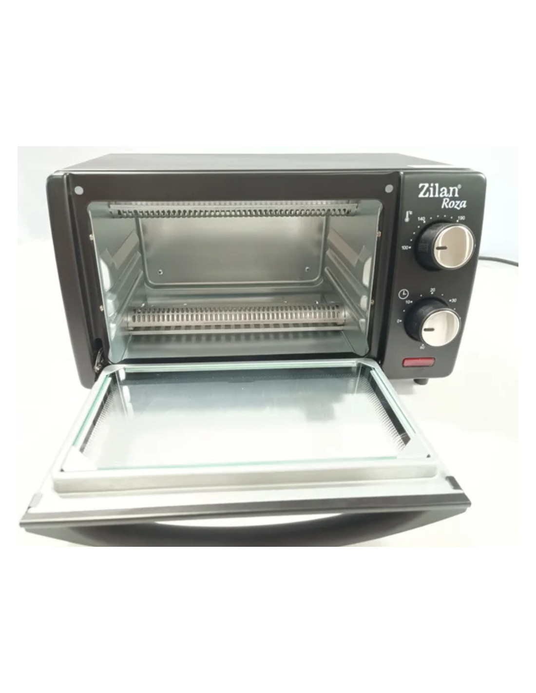 zilan z şekil - Horno eléctrico de 9 litros, doble cristal de segurida