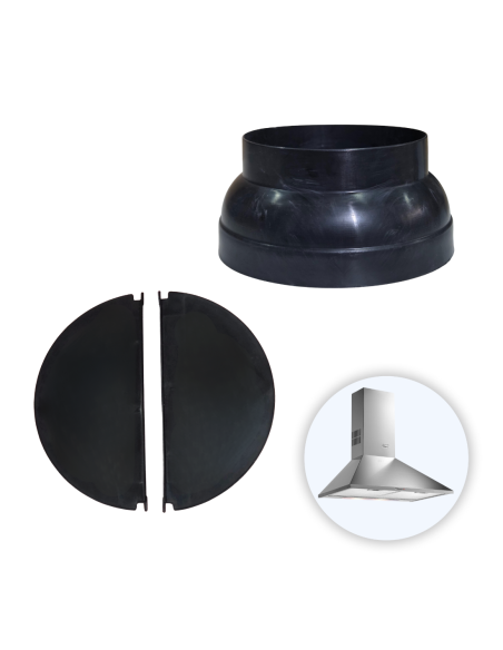 Kit Válvulas Retención Teka DBB-70 INOX VR04 Campana Extractora 70 Cm