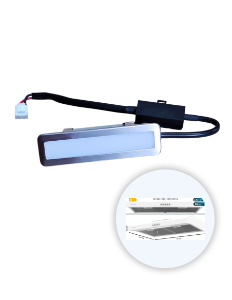 Luces LED Campana Bolero Flux 602200 White B, Motor 70W