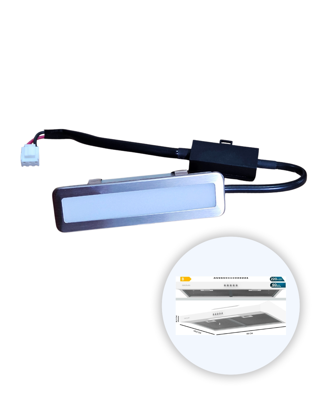 Luces LED Campana Bolero Flux 602200 White B, Motor 70W