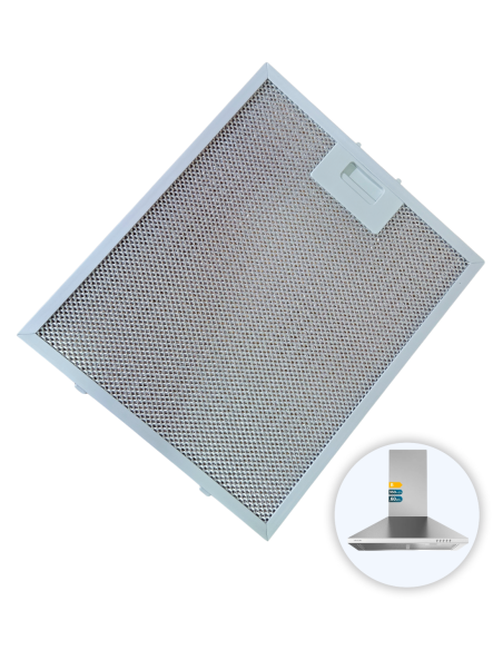 Filtro Campana Bolero Flux PM 603500 Inox B. Motor 65W, Modelo 02869