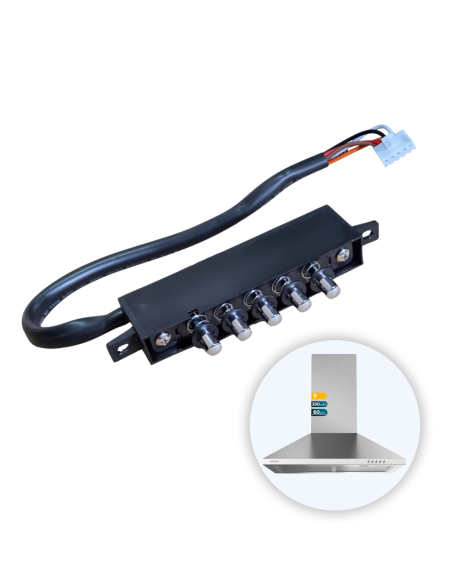 Modulo Control Campana Bolero Flux PM 603500 Inox B. Motor 65W