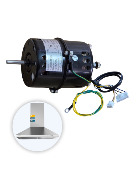 Motor Campana Bolero Flux PM 603500 Inox B. Motor 65W