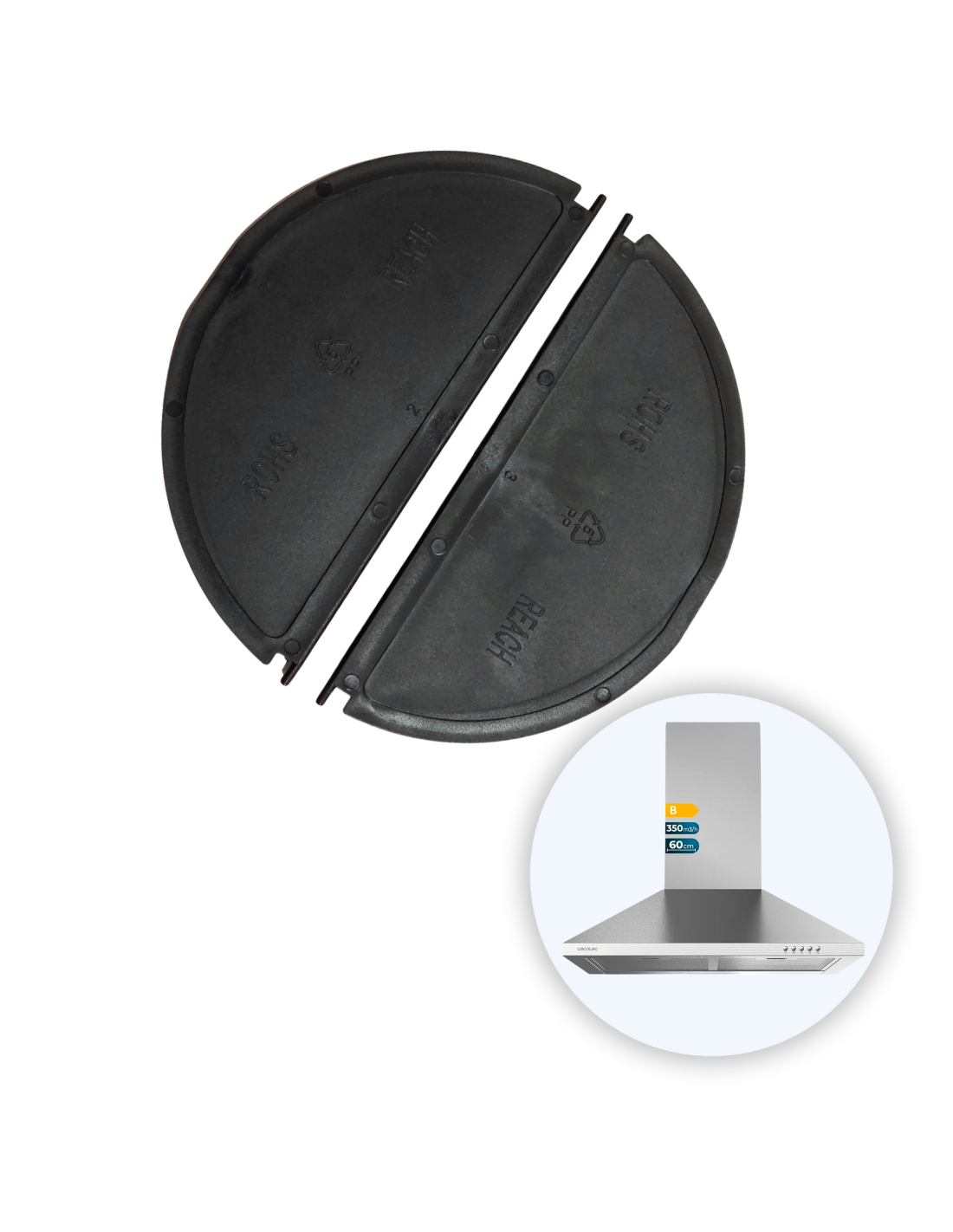 Válvulas Retención Campana Bolero Flux PM 603500 Inox B. Motor 65W