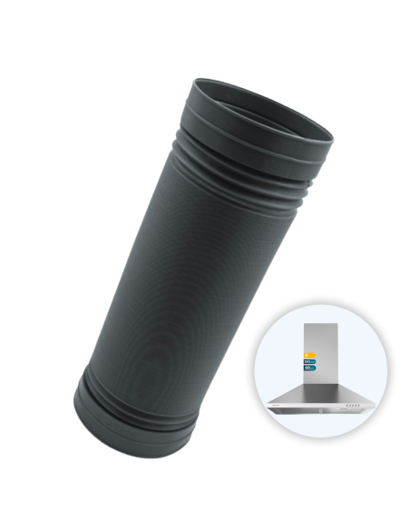 Tubo Campana Bolero Flux PM 603500 Inox B. Motor 65W