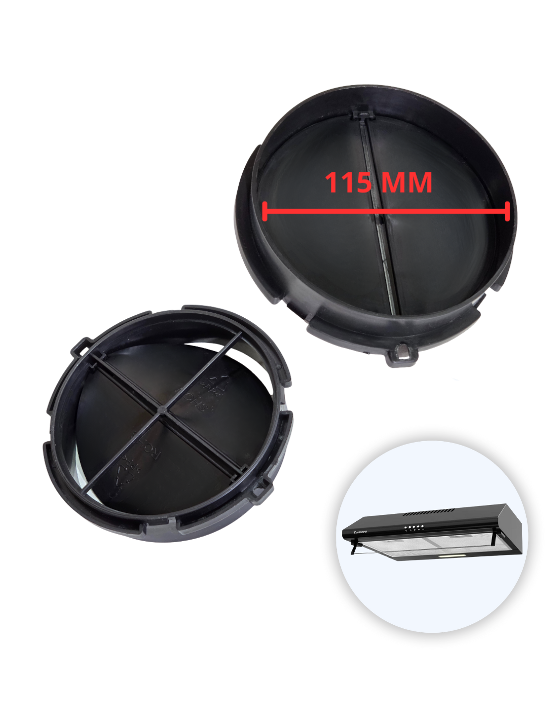 Válvula Retención 115 mm Corbero SELATI640B Campana Convencional 60 Cm